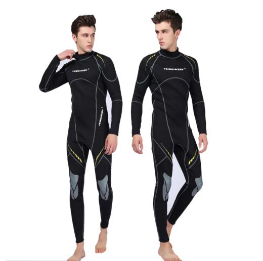 【男士泳衣】*新款潜水服男3MM连体潜水衣浮潜服 商品图1