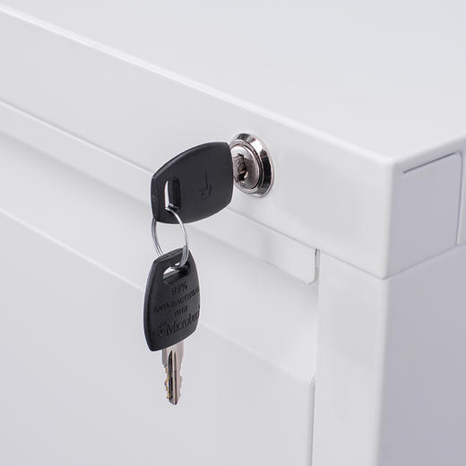 金经金属挂劳柜档案柜暖白四斗卡箱铁皮柜FC挂捞柜办公柜A4挂快劳文件柜立式抽屉柜子 商品图5