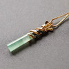 高冰种晴水飘绿花翡翠仙女棒魔法棒18k黄金钻石镶嵌 商品缩略图6
