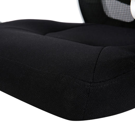 中伟电脑椅午休椅办公椅子人体工学椅家用转椅网椅时尚座椅休闲椅子黑框 商品图1