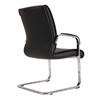 中伟电脑椅会议椅家用弓形脚办公椅子洽谈椅会客椅加厚钢架款-黑色 商品缩略图3