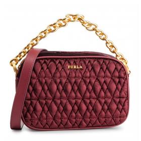 【香港直邮】Furla 芙拉 女士枣红色手提单肩包 993083