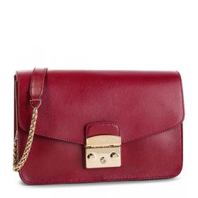 【香港直邮】QH Furla 芙拉 女士红色小牛皮单肩包挎包 986515