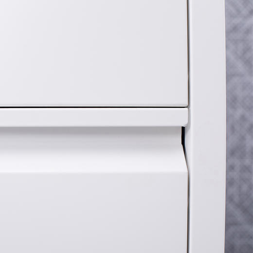 金经金属挂劳柜档案柜暖白四斗卡箱铁皮柜FC挂捞柜办公柜A4挂快劳文件柜立式抽屉柜子 商品图6