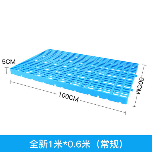 洛克菲勒 仓库防潮垫仓板防水板防潮板栈板卡板塑料垫板1米*0.6米（常规） 商品图3