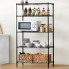 溢彩年华 置物架 五层厨房置物货架 90*45*180cm出口品质家用储物收纳架层架DKI2581 商品缩略图0