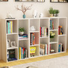 雅美乐书柜书架 简易板式书柜储物收纳柜子 五格暖白色Y3281 商品缩略图1