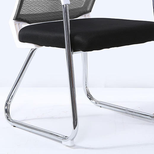 奈高电脑椅办公椅职员网椅会议椅弓形椅子家用电脑椅子休闲椅 灰色 商品图5