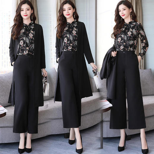 XP-XZYHC933新款显瘦修身百搭优雅套装 商品图2