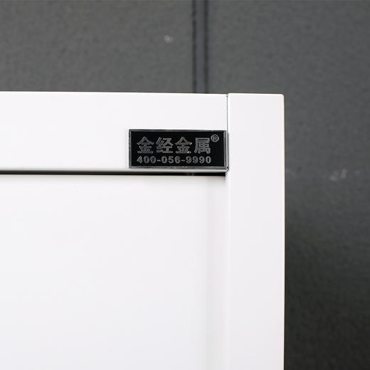 金经金属电子保密柜铁皮柜档案柜钢制密码锁文件柜办公柜暖白双节柜 商品图6