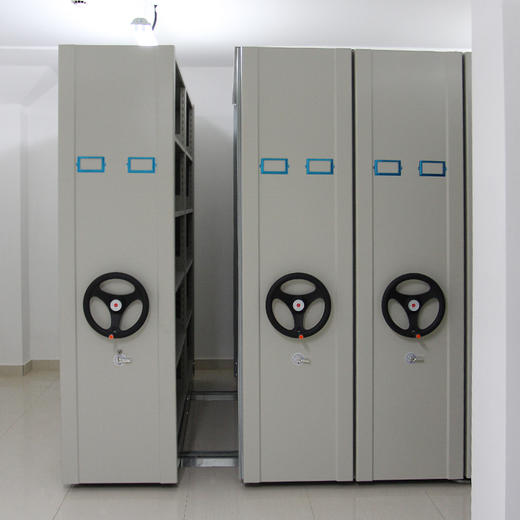 洛克菲勒 档案密集架手摇式移动档案柜文件柜B定制每立方单价 商品图1