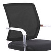 中伟电脑椅会议桌办公椅家用网布椅子-黑色 商品缩略图4