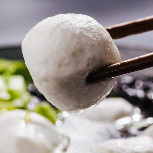 【野生白鳗鱼丸】新工艺，新口味，价格更优惠。每包250克，潮汕传统捶打工艺_弹 脆 香 100%纯白鳗鱼肉制成，不加任何添加剂！ 商品图2