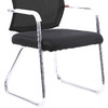 中伟电脑椅会议桌办公椅家用网布椅子-黑色 商品缩略图3