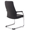【会员价：442.77】奈高办公家具电脑椅职员椅会议椅皮质弓形椅会客椅黑色 商品缩略图3