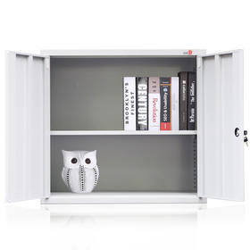 钱柜矮柜储物柜文件柜铁皮柜办公柜子资料财务柜带锁 780对开矮柜