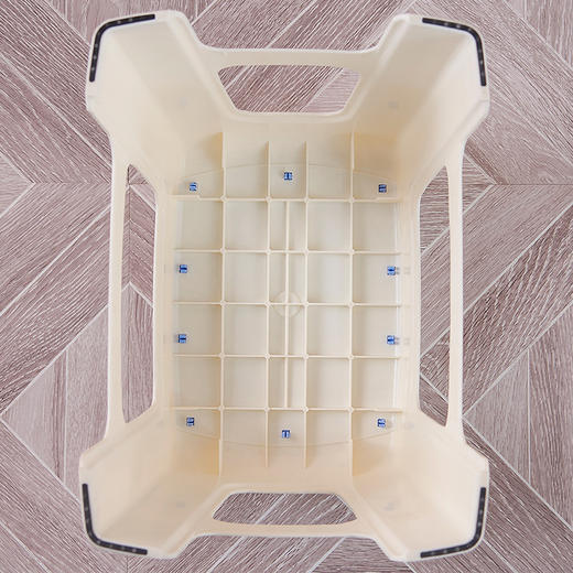 好尔 Haoer 凳子 小板凳  塑料凳子 家用浴室小方凳大号蓝色1个装 商品图2