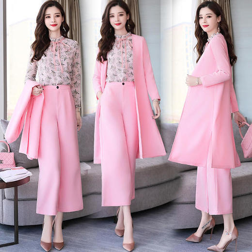 XP-XZYHC933新款显瘦修身百搭优雅套装 商品图0