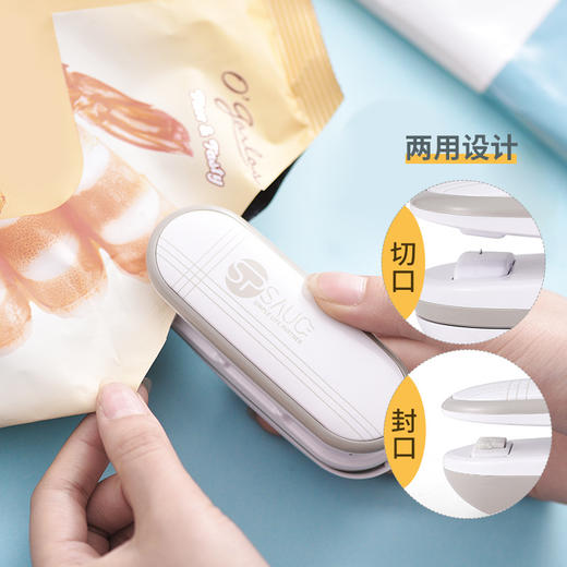 【电热封口机】台湾迷你小型家用便携塑料袋封口器 零食手压式电热密封器 商品图2