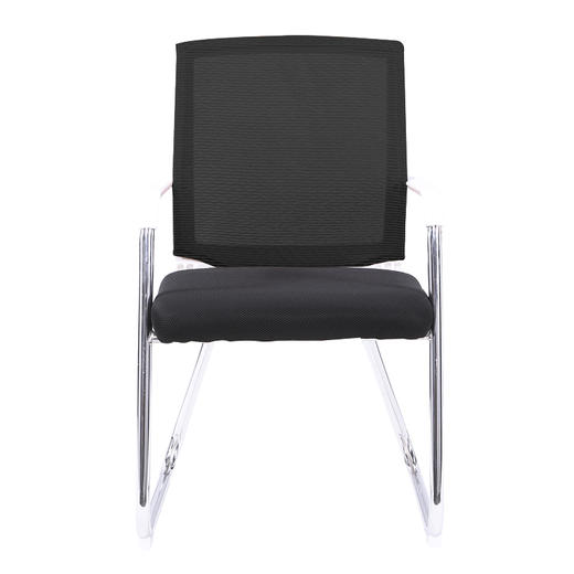 中伟电脑椅会议桌办公椅家用网布椅子-黑色 商品图0