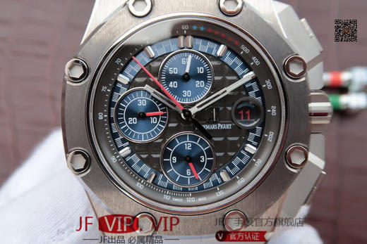 JF爱彼26568，车神舒马赫限量版！皇家橡树12秒 版本！3126机！透底，前后蓝宝石！钛金属表壳！钛陶瓷圈口！44MM。 ！全功能男士手表 商品图1