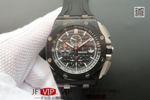 JF爱彼，型号：26400AU.OO.A002CA.01系列：皇家橡树离岸型，原装开模3126自动机械,44毫米,男士，锻造碳纤维外壳，蓝宝石镜面 商品图0