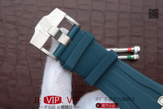 JF爱彼26568，车神舒马赫限量版！皇家橡树12秒 版本！3126机！透底，前后蓝宝石！钛金属表壳！钛陶瓷圈口！44MM。 ！全功能男士手表 商品图6