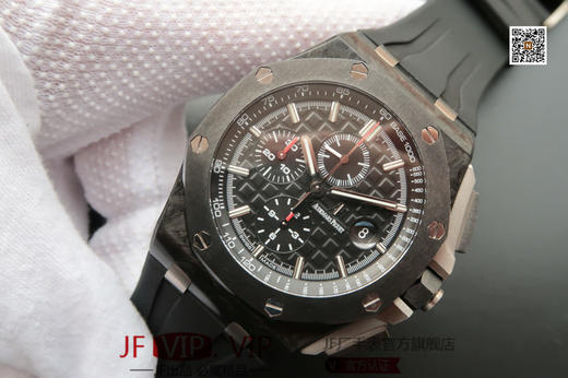 JF爱彼，型号：26400AU.OO.A002CA.01系列：皇家橡树离岸型，原装开模3126自动机械,44毫米,男士，锻造碳纤维外壳，蓝宝石镜面 商品图2