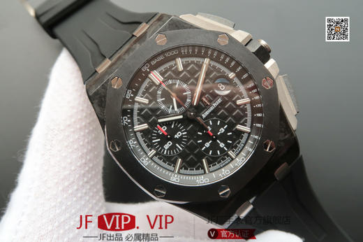 JF爱彼，型号：26400AU.OO.A002CA.01系列：皇家橡树离岸型，原装开模3126自动机械,44毫米,男士，锻造碳纤维外壳，蓝宝石镜面 商品图1