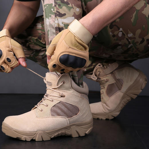 春秋低帮超轻07作战靴男战术靴户外登山鞋军迷作训鞋 商品图1