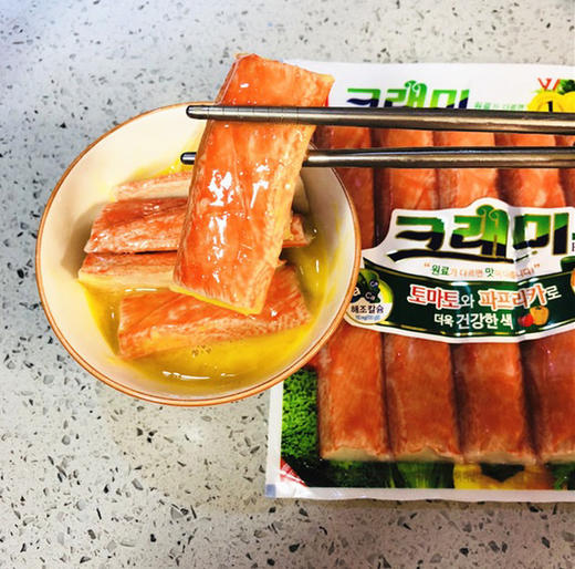 韩国进口韩星鲜蟹足棒180g 商品图4