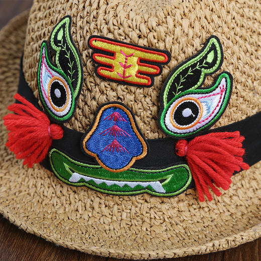 崇虎草编手工礼帽 | 现货加急发  | 杨老师同款 商品图2