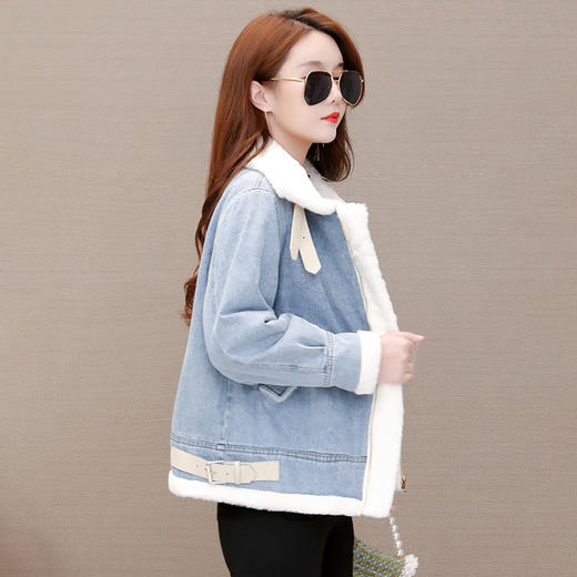 ZMLM-0003新品牛仔加绒加厚休闲保暖时尚外套 商品图2