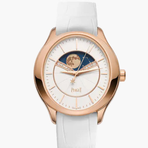 TW Piaget伯爵Limelight Stella系列腕表,CITIZEN9015改Calibre 580P机芯，女士腕表，自动机械机芯，皮表带，透底。 商品图0
