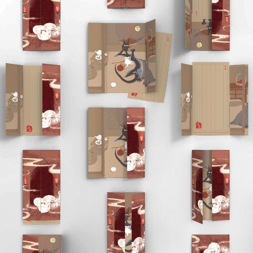 读者&敦煌系列 | 动物研习所 双开门贺卡 商品图1