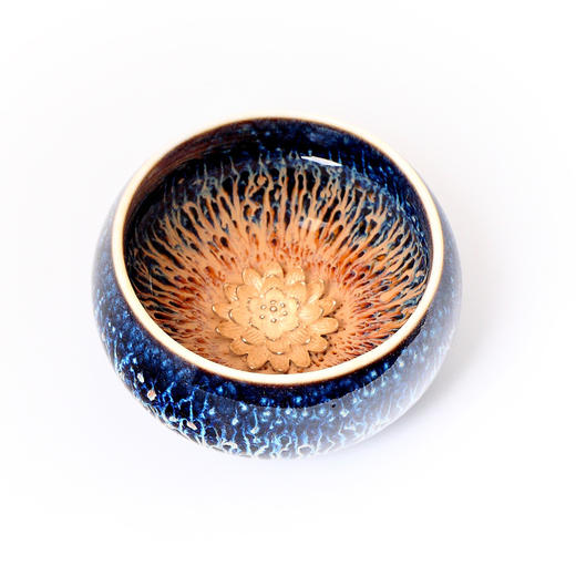 景德镇天目釉建盏茶杯 窑变陶瓷居家日用品茗杯主人杯功夫茶具单杯 商品图4