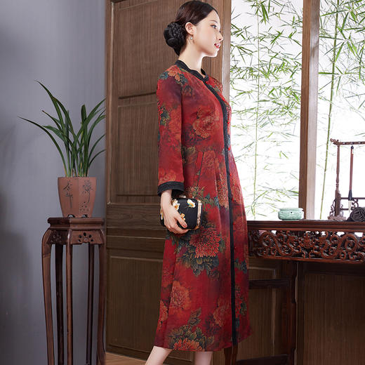 e19489玺玥香云纱唐装外套