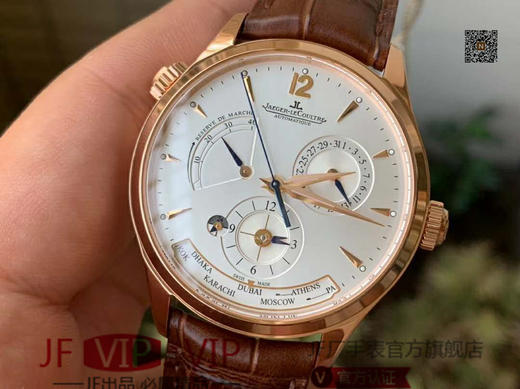 ZF耗时近三年 潜心研发机芯 重金打造 至诚大作！——实现原装全部功能，解决厚度难题，积家地理学家Q1428421腕表，姗姗来迟，厚积薄发！ 商品图12