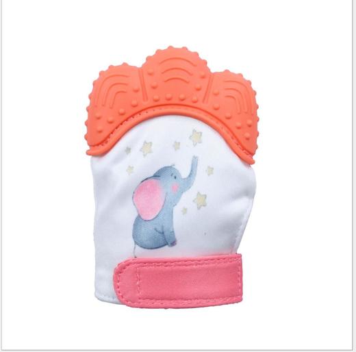 【婴儿用品】拳套牙胶 婴儿牙胶手套 宝宝磨牙婴用品 商品图2