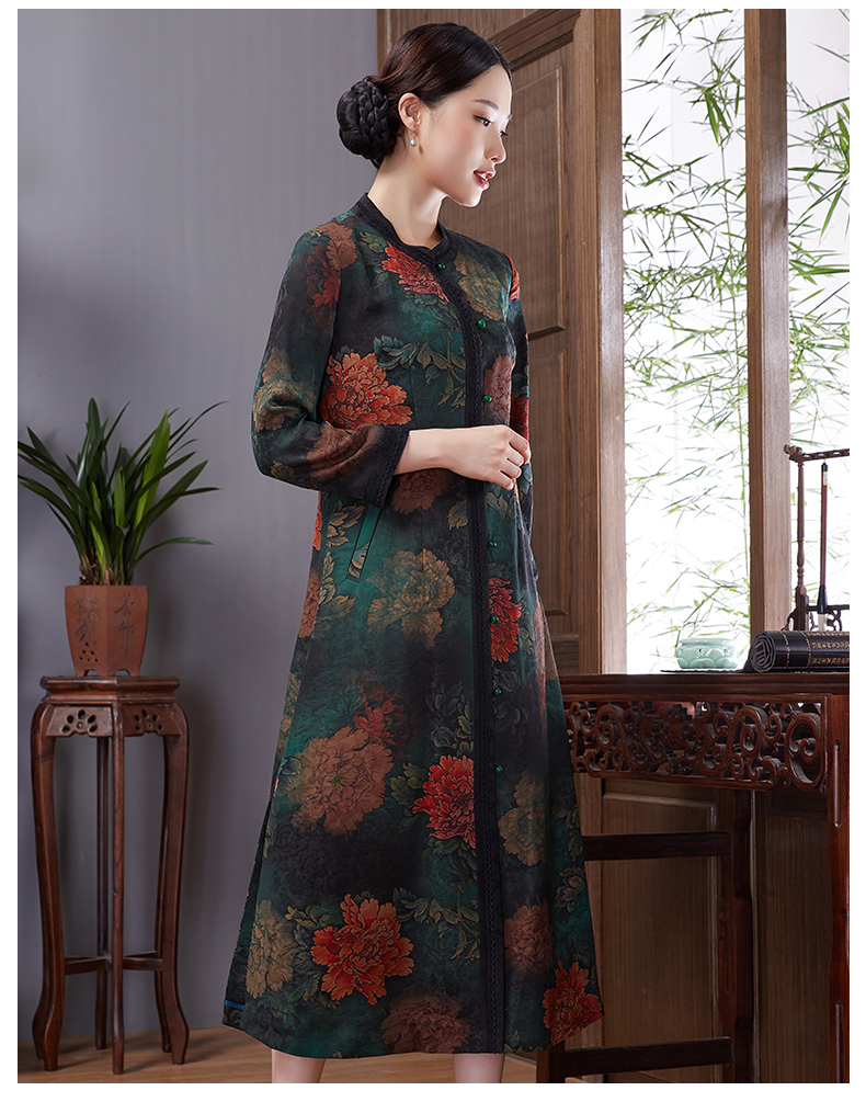 e19489玺玥香云纱唐装外套