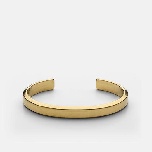 北京仓｜Skultuna-Icon-磨砂金色 手镯（男女同款）［瑞典设计师］ 商品图0