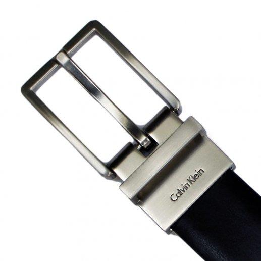 CALVIN KLEIN/CK卡文克莱男式均码黑/棕色3.5CM宽双面双头可调节皮带礼盒 腰带 74384-BBWJPY带授权招加盟代理 商品图1