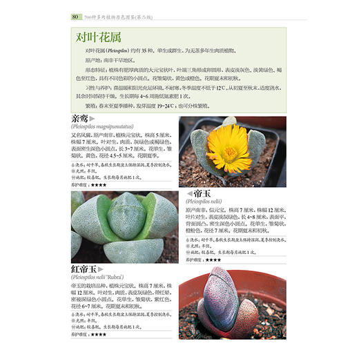 700种多肉植物原se图鉴 第二版 商品图2
