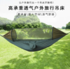 【帐篷】落伞布自动速开帐篷型户外野营蚊帐吊床防蚊吊床带撑杆蚊帐 商品缩略图0