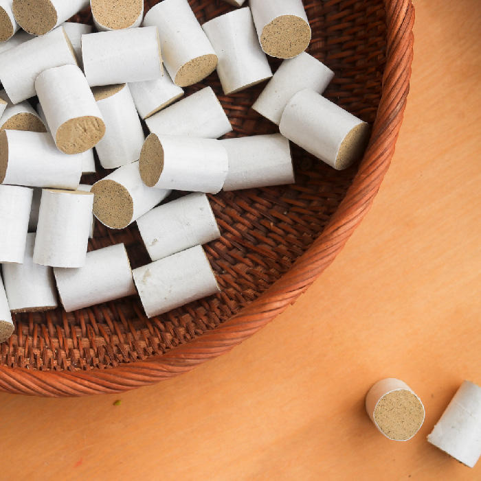 蕲艾柱2板112柱 | 陈蕲春短艾柱.35比1艾绒火力温而不燥.配合艾灸盒使