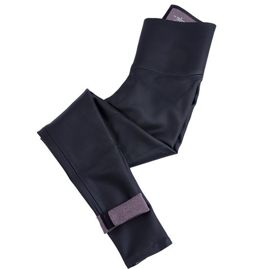 YJ-Y0727新款无痕女皮裤高腰高弹力收腹加绒外穿打底裤 商品图4