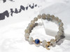 【恋人之石】天然灰月光蓝晶石水晶手链 商品缩略图1