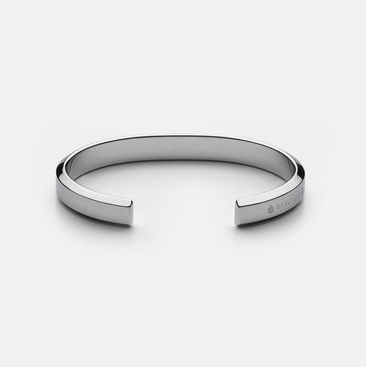 北京仓｜Skultuna-Icon-抛光银色 手镯（男女同款）［瑞典设计师］ 商品图1
