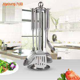 【不锈钢厨具】Joyoung/九阳T0206G全钢铲勺六件套 烹饪工具