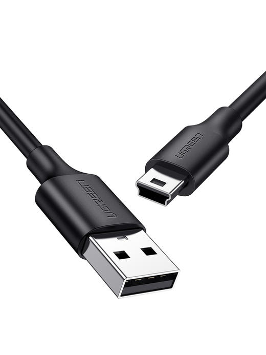 相机汽车导航数据线迷你usb充电线5pin行车记录仪供电线加长2米3米m